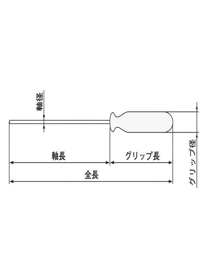 ENGINEER Engineer Hex Screwdriver 0.2 inch (5.0 mm) DH-50 - Image 3